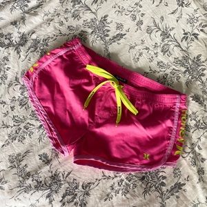 Hurley Swim Board Shorts-Pink